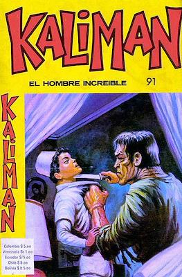 Kaliman el hombre increíble #91