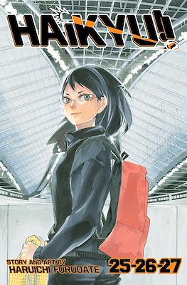 Haikyu!! (3-in-1 Edition) (Softcover 592 pp) #25-26-27