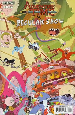Adventure Time X Regular Show (Variant Cover) #4