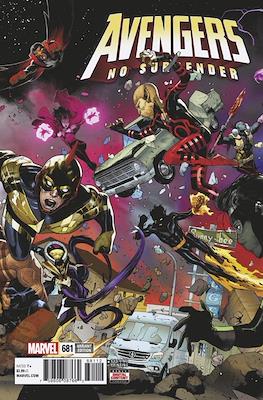 The Avengers Vol. 7 (2016-2018 Variant Cover) #681