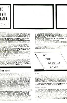 On The Drawing Board / The Comic Reader / Etcetera #71