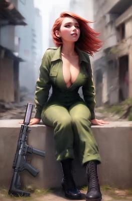 Hard Case Crime Heat Seeker A Gun Honey Series (Variant Cover) #1.95