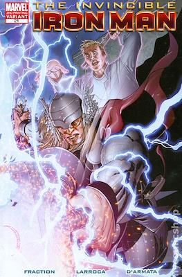 The Invincible Iron Man Vol. 1 (2008-2012 Variant Cover) #21