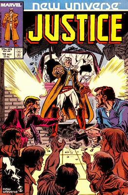 Justice. New Universe (1986) #12