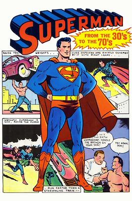 Superman from the 30's to the 70's