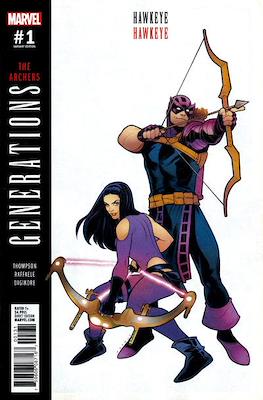 Generations The Archers: Hawkeye & Hawkeye (2017 Variant Cover)